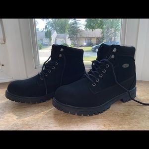 Black boots Lugz men’s size 9.5